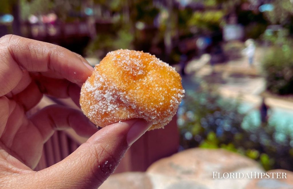 Blizzard Beach Mini Donuts. Keep reading to get the best snacks to take to Disney World.