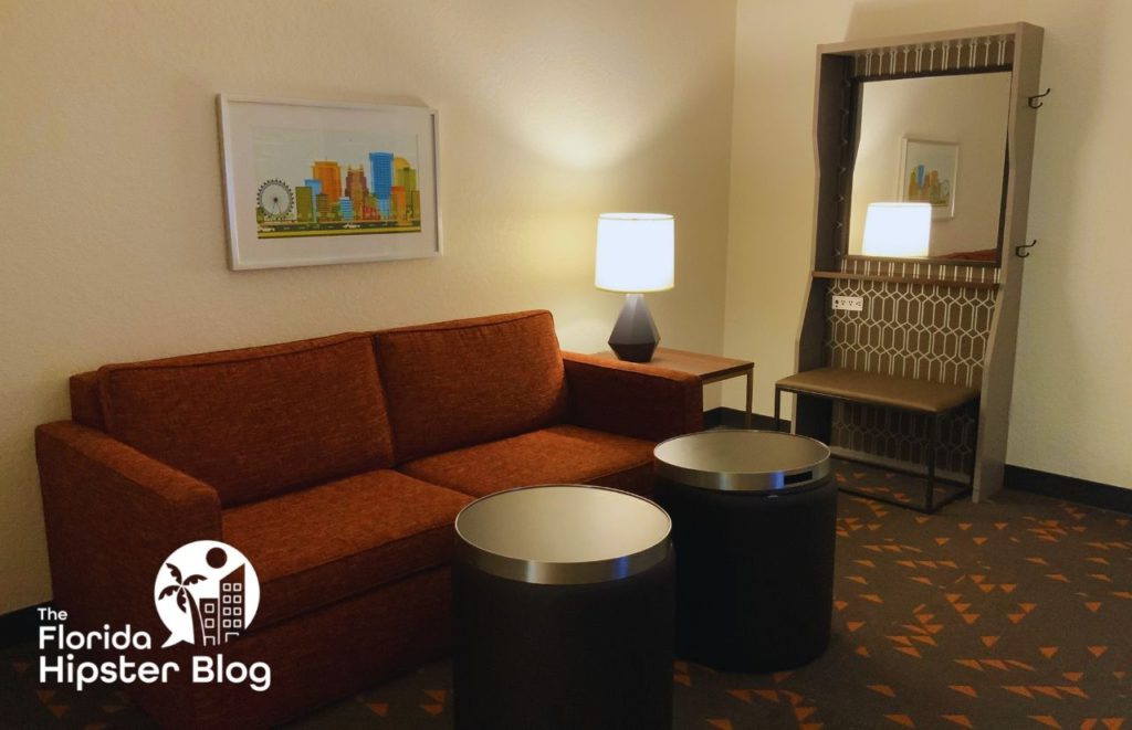 Holiday Inn Orlando King Suite Living Room. Keep reading to learn more about Holiday Inn and Suites International Drive South in Orlando. 