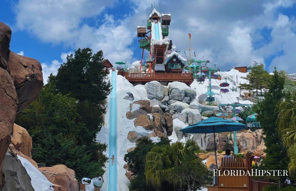 Blizzard Beach Summit Plummet. Keep reading to get the best snacks to take to Disney World.