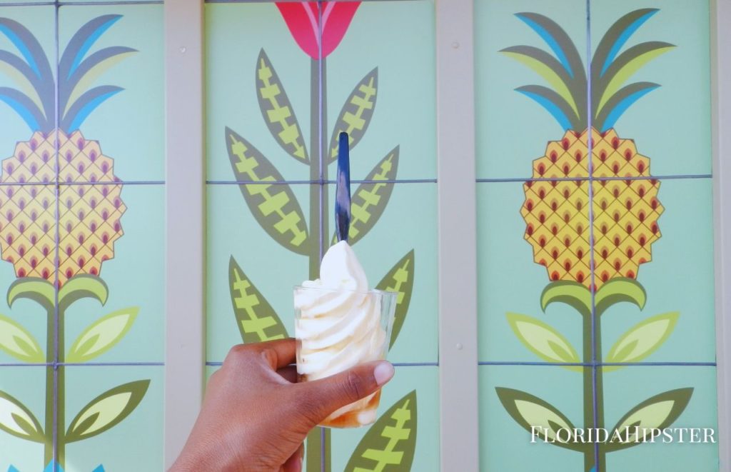 Disney Dole Whip at Epcot. Keep reading to find out what to do this summer in Florida. 