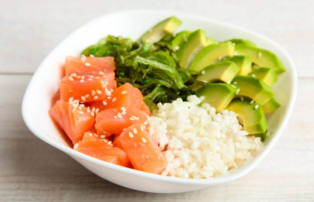 Sushi 2 Go in Gainesville Florida with Salmon avocado and rice poke bowl Keep reading to learn where are the best places to go for the best sushi in Gainesville. 