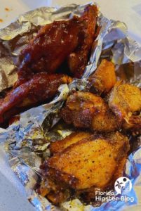 OTown Burger And Wings Lemon Pepper And BBQ Wings Orlando Florida 201x300 