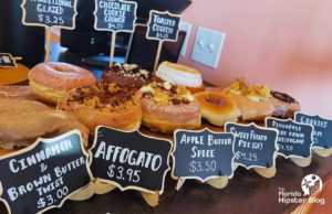 The Salty Dog Donut Shop in Orlando Florida Affogato Sweet Potato Pie and Pineapple Upside Down Cake Donuts