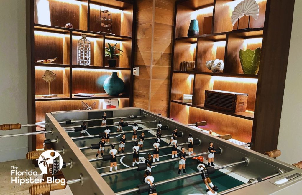 Things to do in Tampa Bay, Florida Hotel Alba Foosball. Keep reading for your full guide to one of the best hotels in Tampa, Hotel Alba Tampa, Tapestry Collection by Hilton. 