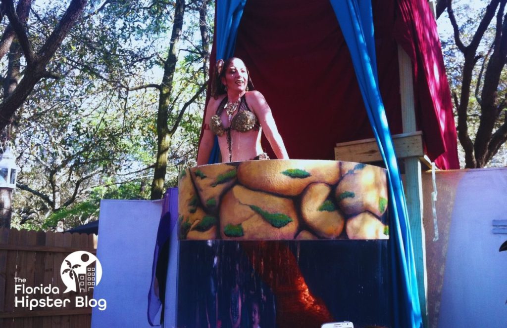 Things to do in Tampa Bay, Florida Renaissance Fair Festival Mermaid. One of the best things to do in Florida in February.