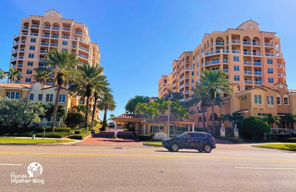 Belle Harbor Apartments. One of the best Florida beaches to visit in February.