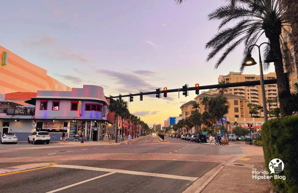 One of the best things to do in Clearwater Beach, Florida. Main shopping area. Keep reading for the full guide to best things to do in Florida for Thanksgiving Day.  