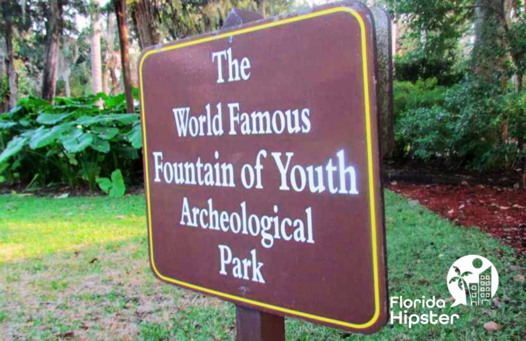 Ponce De Leon The World Famous Fountain of Youth Archeological Park in St. Augustine, Florida. One of the best things to add to your Florida Summer Bucket List