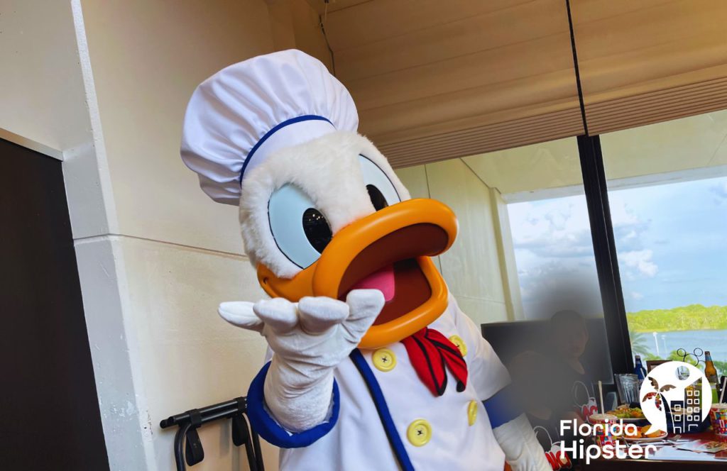 Donald Duck Chef Mickey's Restaurant at Disney's Contemporary Resort. Keep reading to discover more about the best kid restaurants in Orlando. 