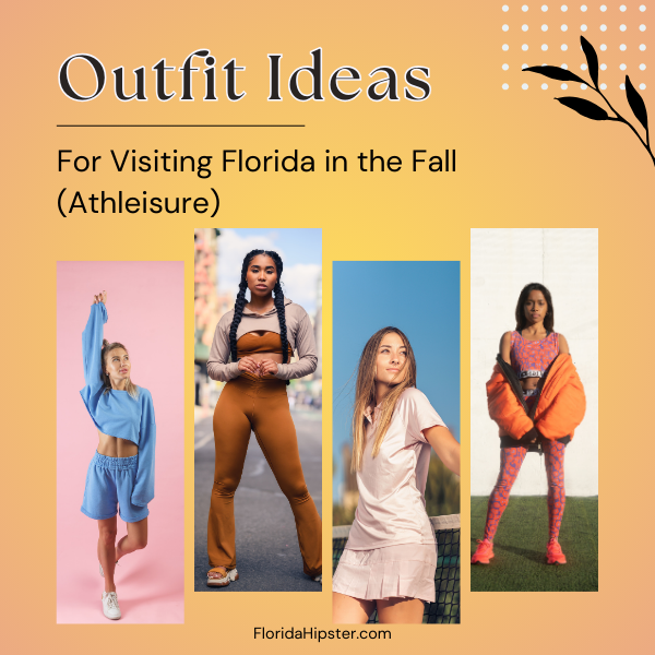 Athleisure Fall Aesthetic Outfit Ideas for Florida