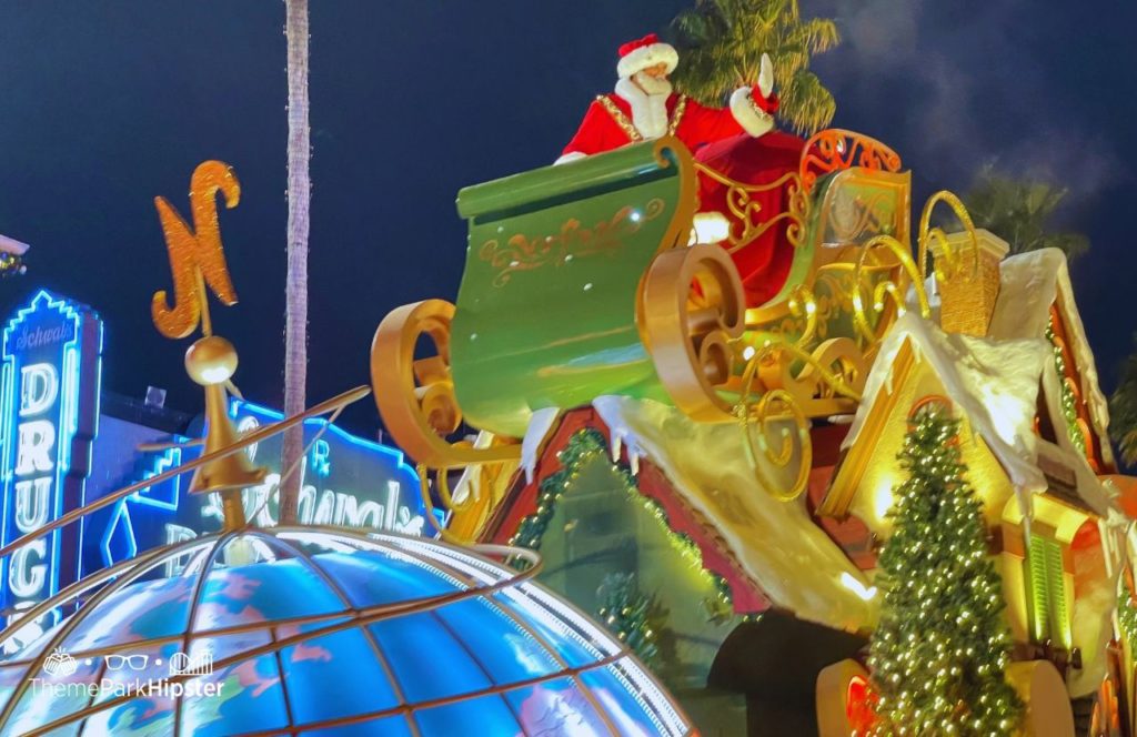 Christmas at Universal Orlando Holiday Parade featuring Macy's Santa Claus