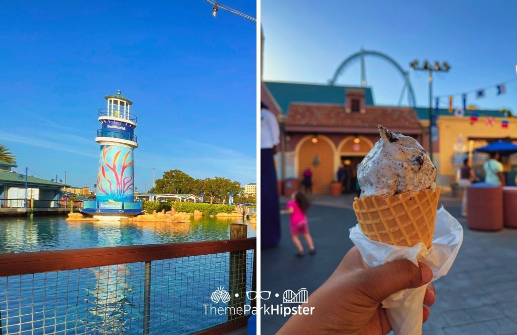 SeaWorld Orlando Edy's Ice Cream Parlor Cookies and Cream