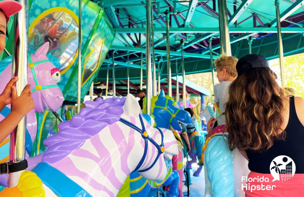 SeaWorld Orlando Sesame Street Land Sunny Day Carousel